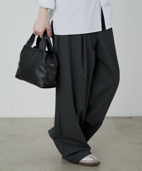 russet（ラシット） ショルダーバッグ バッグ 三層レザー2WAY 
