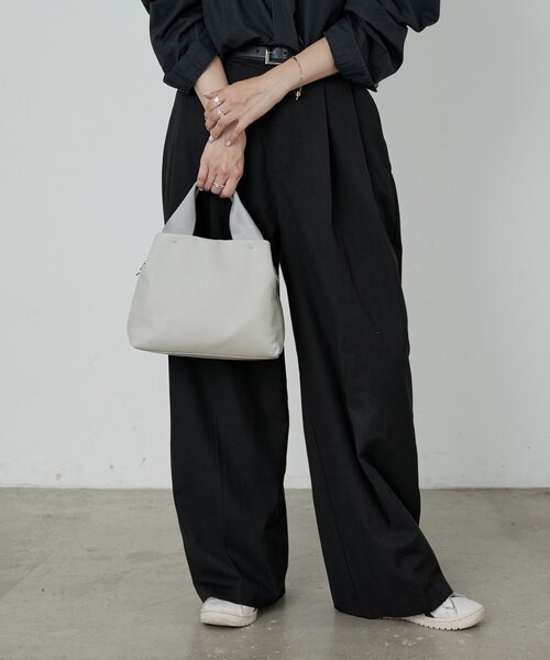 russet（ラシット） ショルダーバッグ バッグ 三層レザー2WAY 