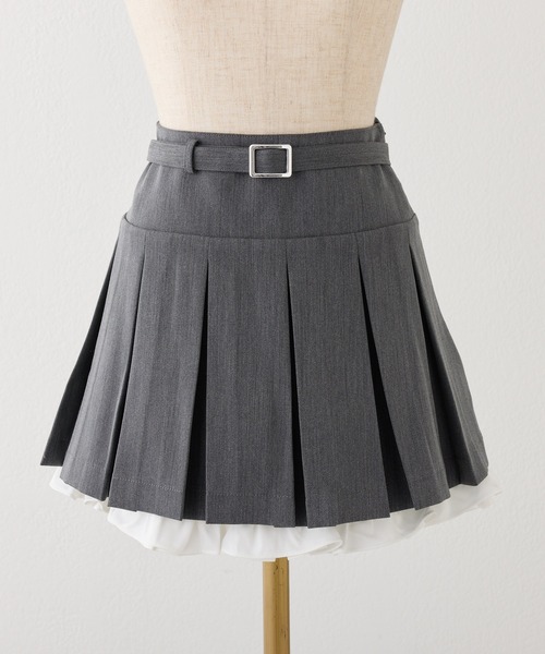 「one after another NICE CLAUP」 キュロット SMALL チャコールグレー レディース_画像9