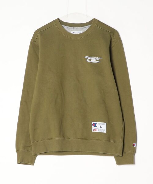 supreme × champion トレーナー コラボ スウェット Supreme（シュプリーム） スウェット「championコラボ」 S グリーン