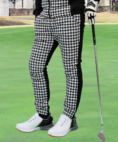 TopIsm（トップイズム） ゴルフ 裏シャギーフリース ダウン ジョガー