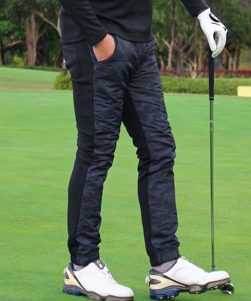 TopIsm（トップイズム） ゴルフ 裏シャギーフリース ダウン ジョガー