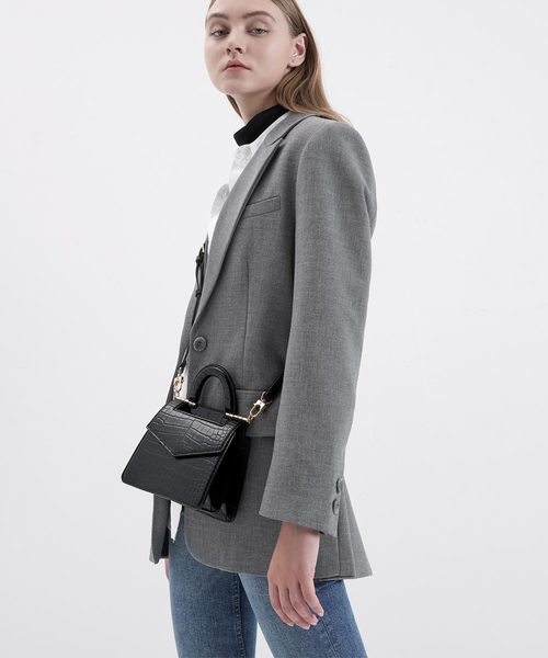 CHARLES ＆ KEITH（チャールズ&キース） ハンドバッグ ミニクロック