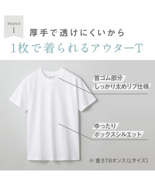 tシャツ Tシャツ メンズ BODYWILD/ボディワイルド　Ｔシャツ ヘビーウェイト半袖シャツ｜zozo｜08