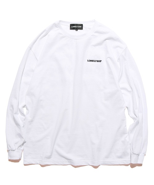 tシャツ Tシャツ LONELY(論理）/ロンリー NEW LOGO L/S TEE バック 
