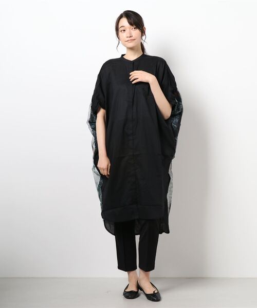 ワンピース シャツワンピース 風景アート柄チュール シャツワンピース Zozotown Paypayモール店 通販 Paypayモール