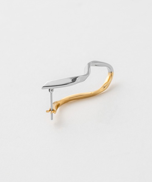 ピアス サークルピアス コンビカラー レディース_3