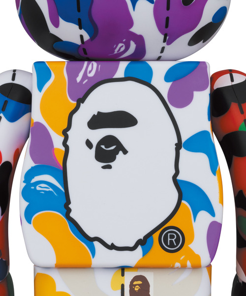 BE@RBRICK フィギュア BAPE(R) CAMO 28TH ANNIVERSARY MULTI 400％ 2