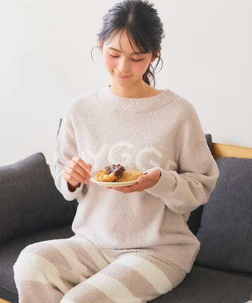 パジャマ ルームウェア 「LAFUKU/ラフク」もちふわマシュマロニット