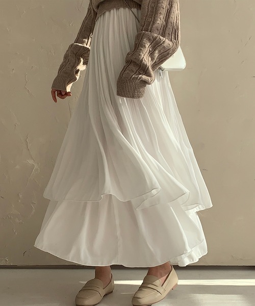 eri様2点専用♡おまとめロングスカート☆送料込み GeeRA スカート 「S-XLサイズ展開/新色追加」-3kg見え！すっきり