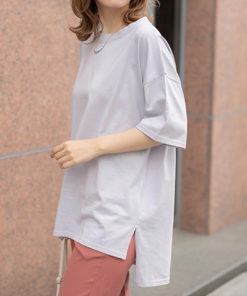 ad thie（アドティエ） tシャツ オーバーサイズ チュニック Tシャツ