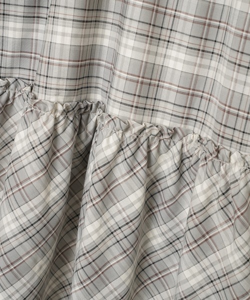 MILKFED.（ミルクフェド） シャツワンピース PLAID DRESS : ZOZOTOWN