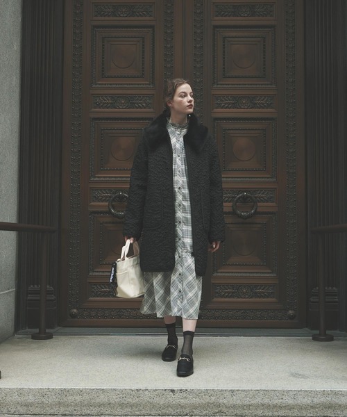 MILKFED.（ミルクフェド） シャツワンピース PLAID DRESS : ZOZOTOWN