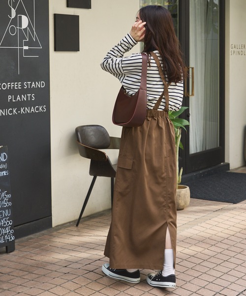 shetila ジャンパースカート スカートにもなる、「2WAY」大人
