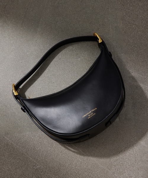 【美品】スローブイエナ CHRISTIAN VILLA バッグ ダークグレー CHRISTIAN VILLA /クリスチャン ヴィラ】ボストンバッグ