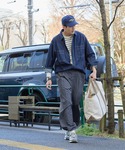 パンツ 撥水ナイロンウェービングベルト裾ドロー...の詳細画像5