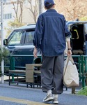 パンツ 撥水ナイロンウェービングベルト裾ドロー...の詳細画像4