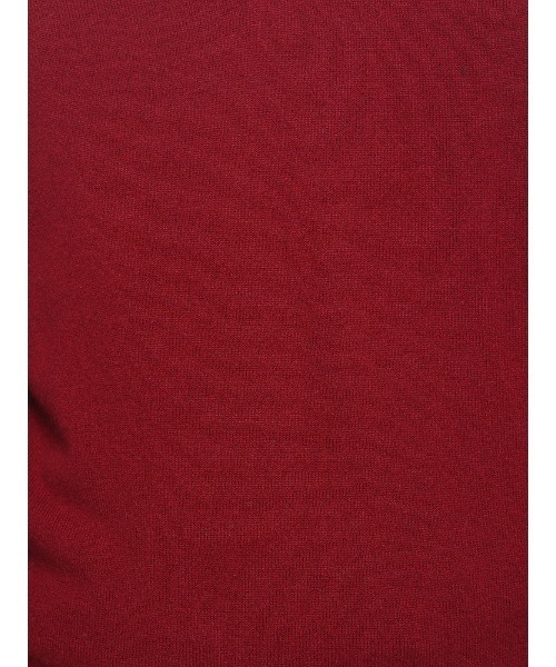 セーター ニット DESHENG カシミヤ100％ 12G 無地 Vネック メンズ