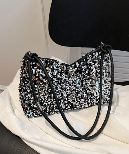 ⭐︎JIMMY CHOO⭐︎ 2way スパンコール クラッチバッグ　ワンショルダー LA VORAGINE（ラ ヴォラジネ） ショルダーバッグ バッグ スパンコール