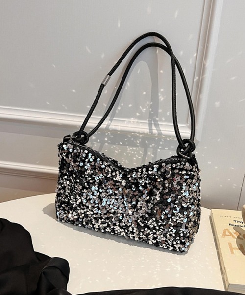 LA VORAGINE（ラ ヴォラジネ） ショルダーバッグ バッグ スパンコール