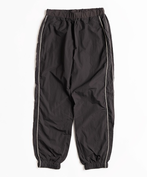 MUHET（ミュエータ） パンツ パイピングナイロンパンツ レディース