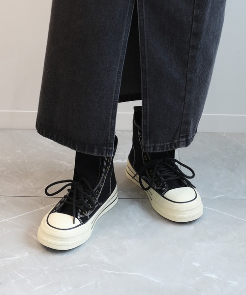 shoes365 スニーカー 「shoes365」2WAYハイカットキャンバス shoes365 スニーカー 「shoes365」2WAYハイカットキャンバス