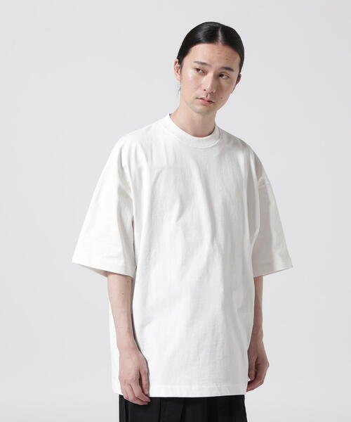 ベストセラー★ ★メンズTシャツ リラックスフィット リラックスフィット（ヘビーウェイト） Tシャツ（White）| Sunspel