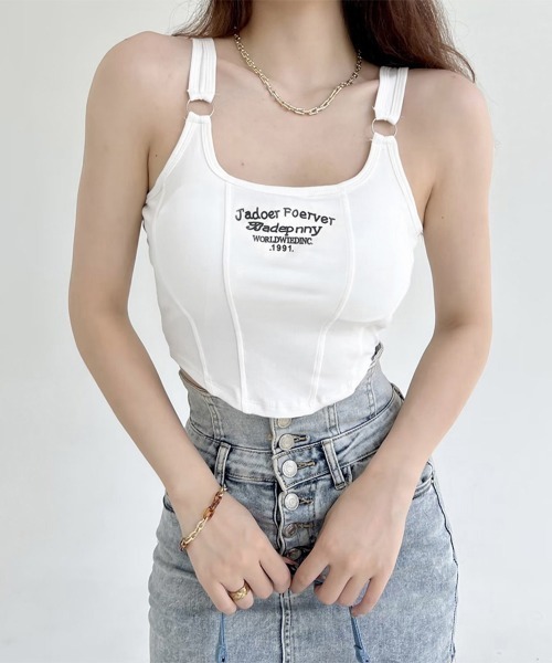 miniministore（ミニミニストア） タンクトップ ノースリーブ カップ