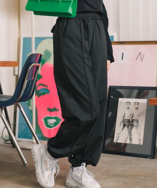 ROOP TOKYO スウェットパンツ ジャージ カットアウトデザイン