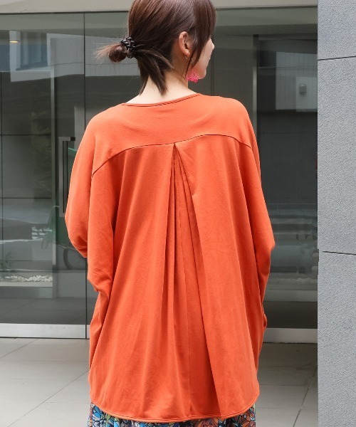 チチカカ tシャツ クロスミックス刺繍ドルマンチュニック