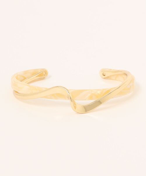 【美品】バングル3点セット TIMELESS&THREE バングル メタル＆アクリルバングル レディース