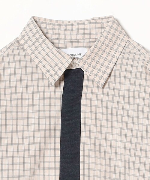 こども ビームス ブラウス シャツ ARCH＆LINE / オーガニック チェック