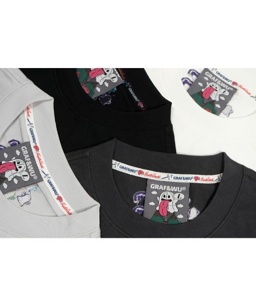 GRAF＆WU tシャツ A'GEM/9 × .kom 「GRAF＆WU/グラフアンドユー