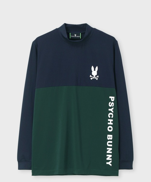 Psycho Bunny（サイコバニー） tシャツ 「WEB限定」切り替え モック