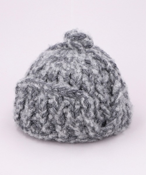 CA4LA（カシラ） キャップ 帽子 HAND KNITTED FLIGHT CAP メンズ