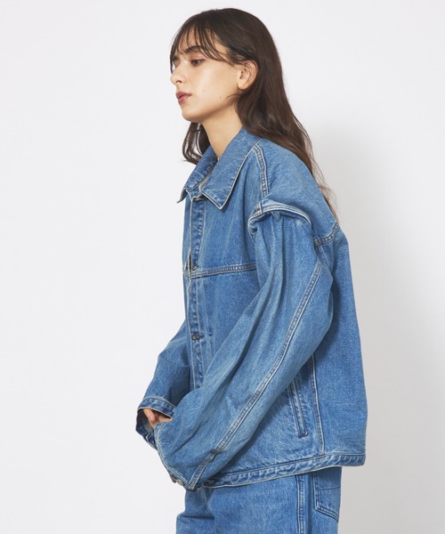 KURO デニムジャケット gジャン 「KURO/クロ」POWER SHOULDER