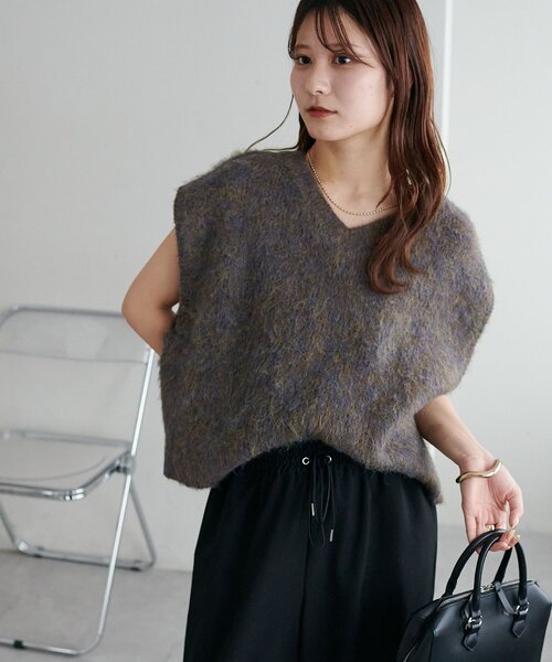 Discoat（ディスコート） ニット セーター 「WEB限定」メランジ