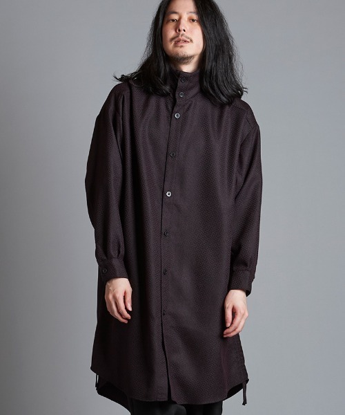 NO ID.（ノーアイディー） シャツ ms5854- ドローストリングスハイ