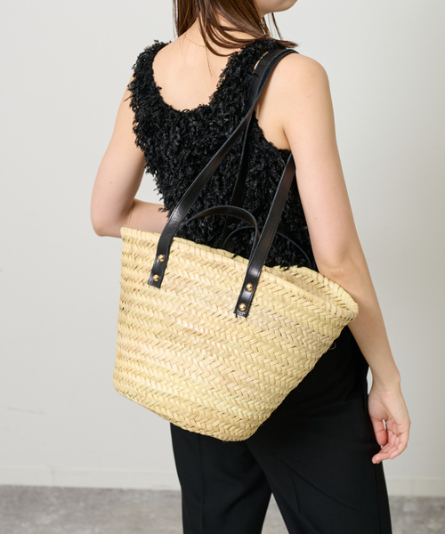 U by SPICK&SPAN」 かごバッグ FREE ブラック レディース