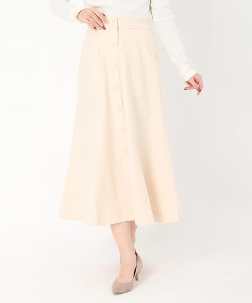 STRAWBERRY-FIELDS（ストロベリーフィールズ） スカート フロント釦