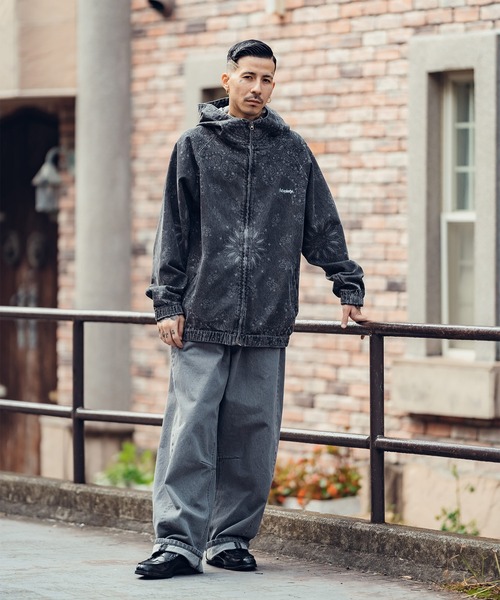 Subciety（サブサエティ） デニムジャケット gジャン Bandanna denim