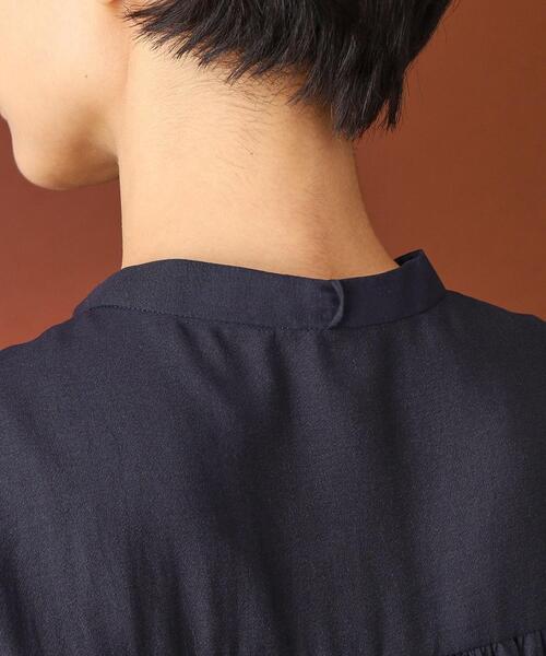 242*美品 セオリ― Theory オレガノカラー ボウタイブラウス Theory - 242*美品 セオリ― Theory オレガノカラー ボウタイブラウスの