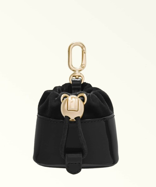 FURLA フルラ AirPodsケース エアポッツケース グレー ロゴ FURLA フルラ AirPodsケース エアポッツケース グレー ロゴ