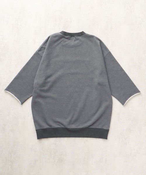 トレーナー スウェット TES LOGO OPAL FINISH 7SLEEVE SWEAT / 7分袖スウェット メンズ レディース_4