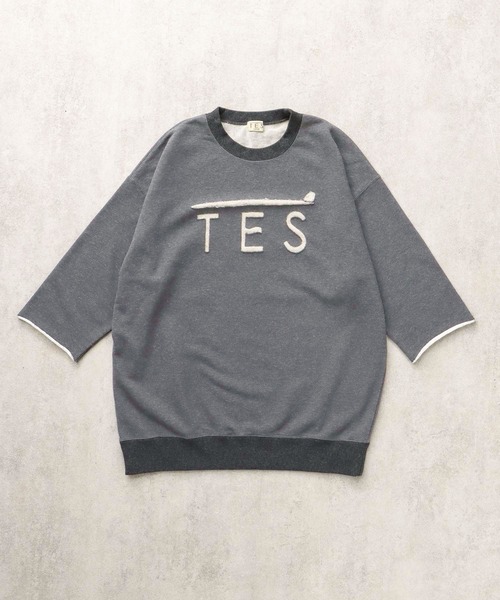 トレーナー スウェット TES LOGO OPAL FINISH 7SLEEVE SWEAT / 7分袖スウェット メンズ レディース_3