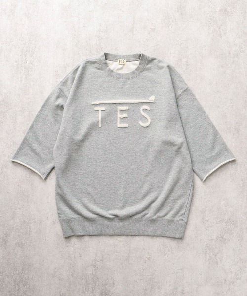 トレーナー スウェット TES LOGO OPAL FINISH 7SLEEVE SWEAT / 7分袖スウェット メンズ レディース_6