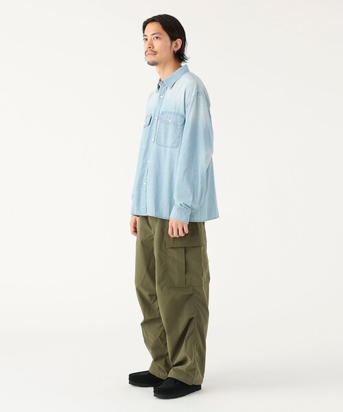 B：MING by BEAMS カーゴパンツ ポリエステル リップストップ 6