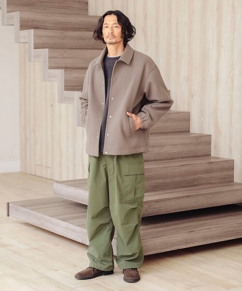 B：MING by BEAMS カーゴパンツ ポリエステル リップストップ 6