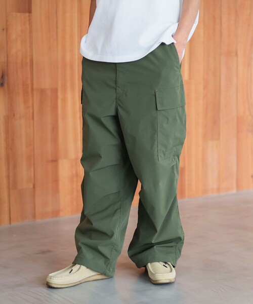 B：MING by BEAMS カーゴパンツ ポリエステル リップストップ 6