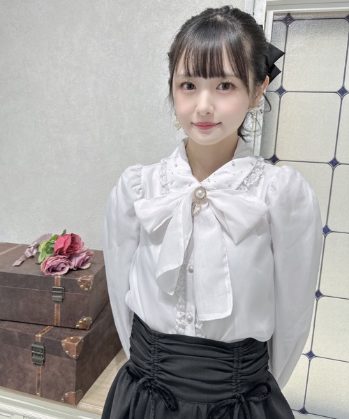 クチュールバイロジータ ブラウス シャツ キラキラカラー